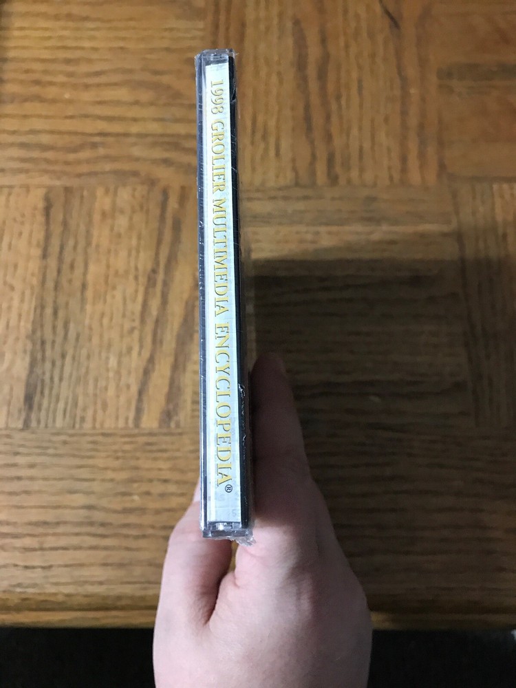 1998 Grolier Encyclopedia PC Cd