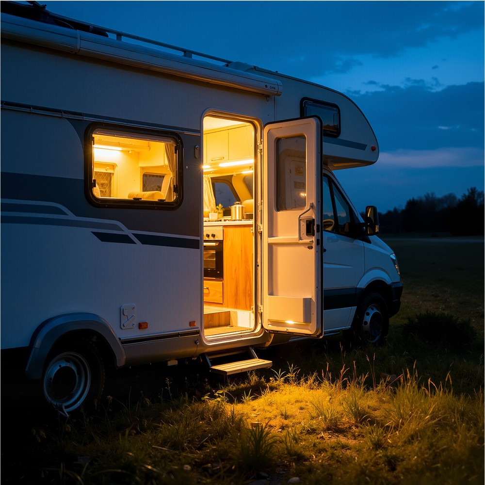 VEVOR RV Power Converter 35 Amp 110V AC to 12V DC RV Converter Battery Charger