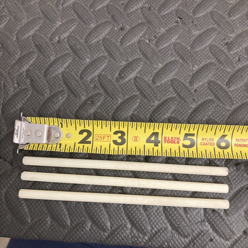 6” Fiberglass Shaft Extension for Variable Capacitor 3pcs