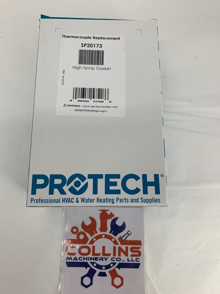 Rheem Protech SP20173 High Temperature Thermocouple Gasket Replacement Kit 24"