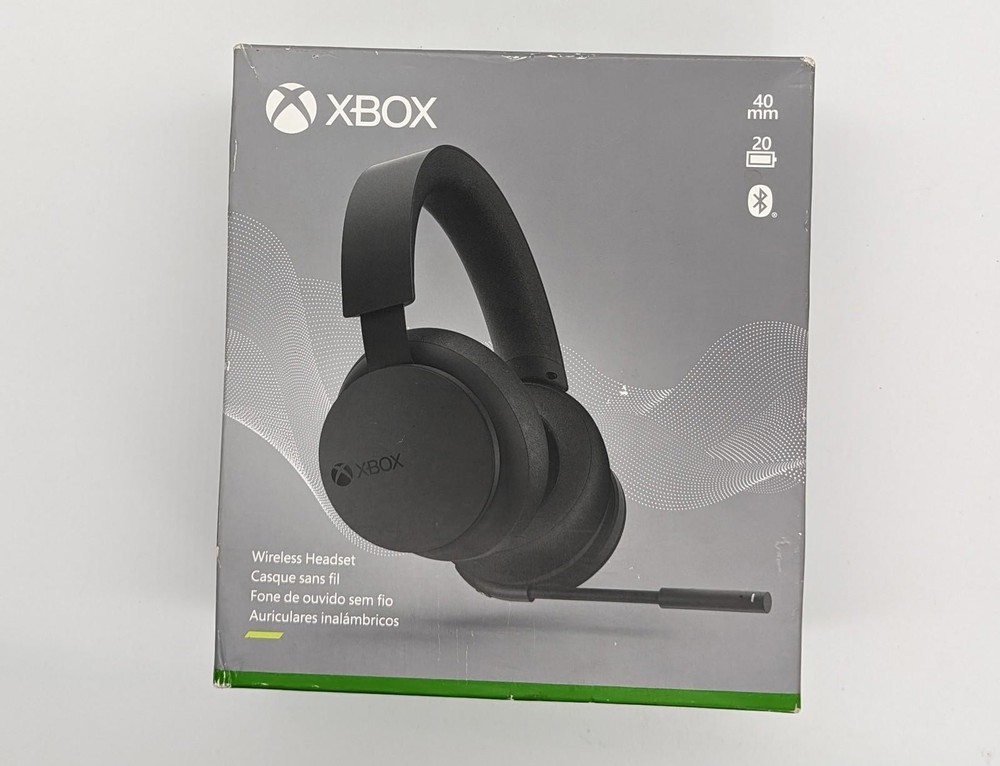 Microsoft Xbox Wireless Headset 2065 - Black READ - Broken R Ear Connect