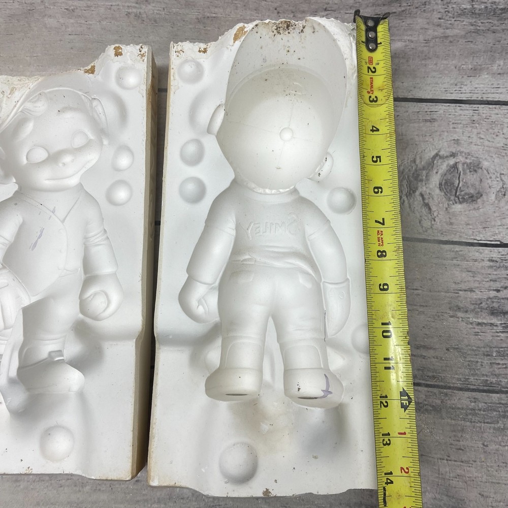 Atlantic Mold Ceramic Casting Mold Baseball Smiley #A670