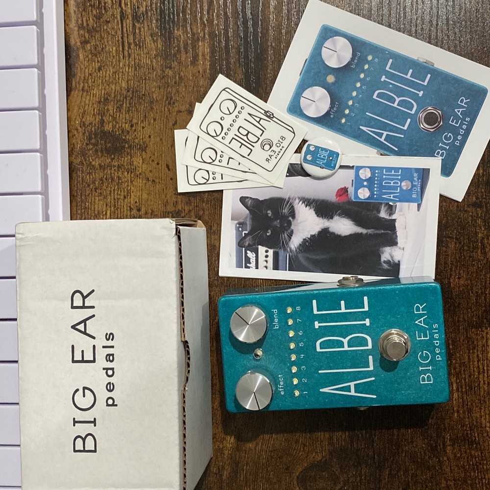 Big ear pedals albie