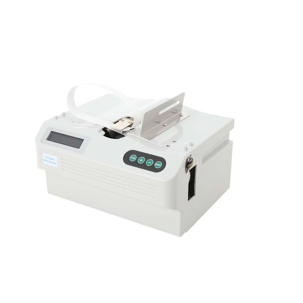 Automatic Small Banknote Binding Machine Money Packer Strapping Bundling Machine