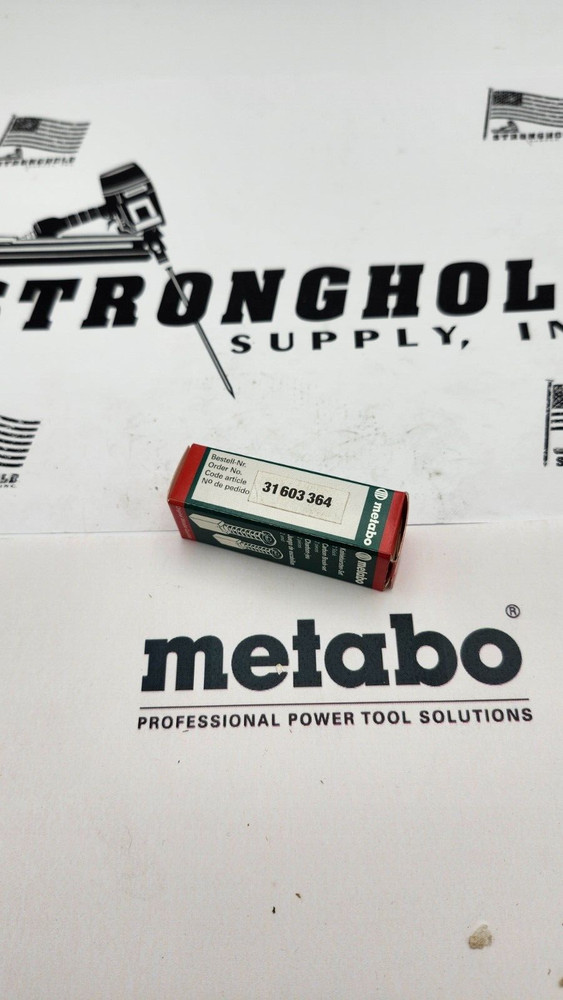 NEW OEM METABO 31603364  BRUSH SET
