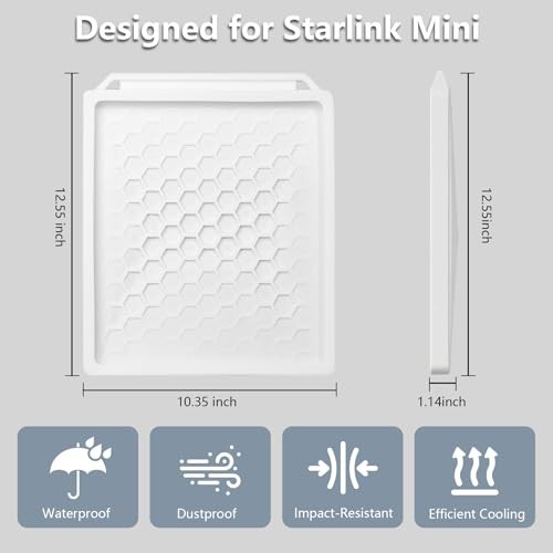 Silicone Protective Case for Starlink Mini Dish - Liquid Silicone
