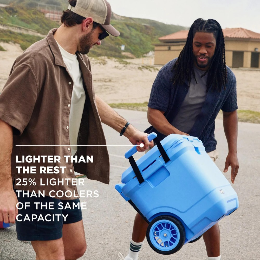 Coleman Pro 55qt Hard Sided Cooler Blue Sky