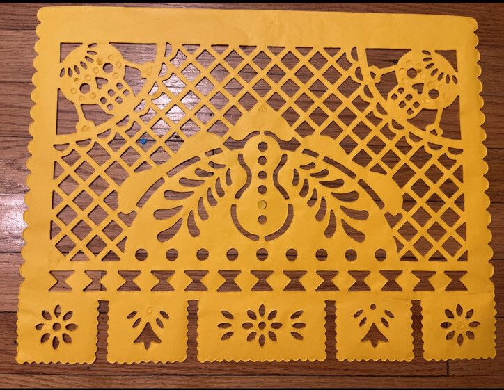 Día De Muertos - papel picado -