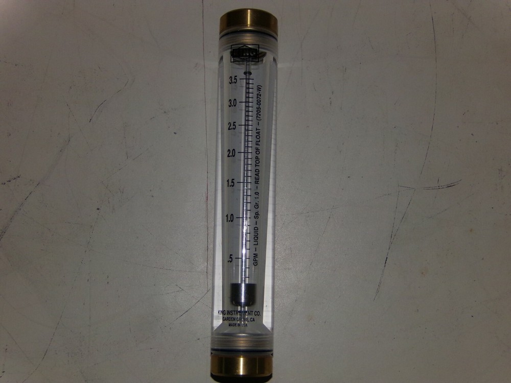 King Instruments 3.5 GPM Liquid SP.GR.