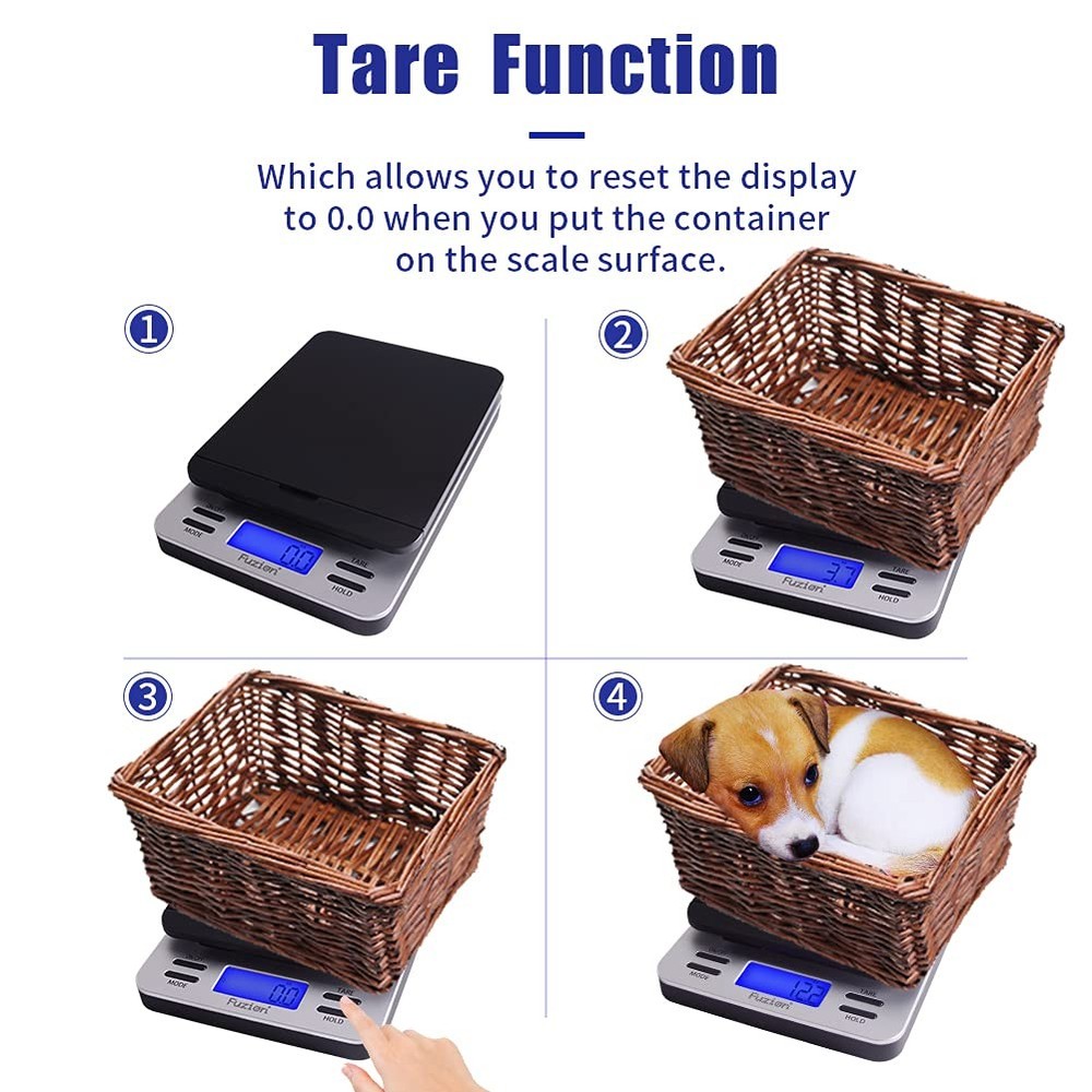 Digital Shipping Scale 86lb Postal Package Scale with LCD Tare & Hold Function