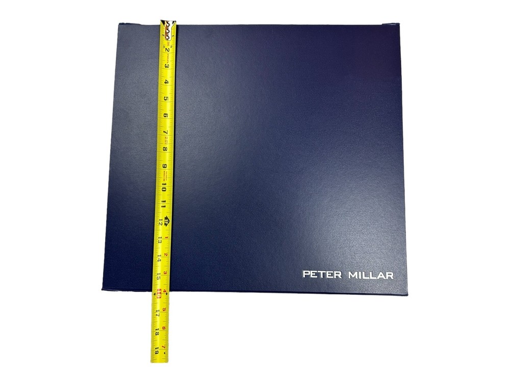 Authentic Peter Millar Magnetic Gift Storage Box w Tissue 15.75”x17”x3.5”