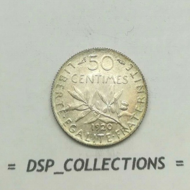 50 Centesimi 1920 Ref: 397/M01