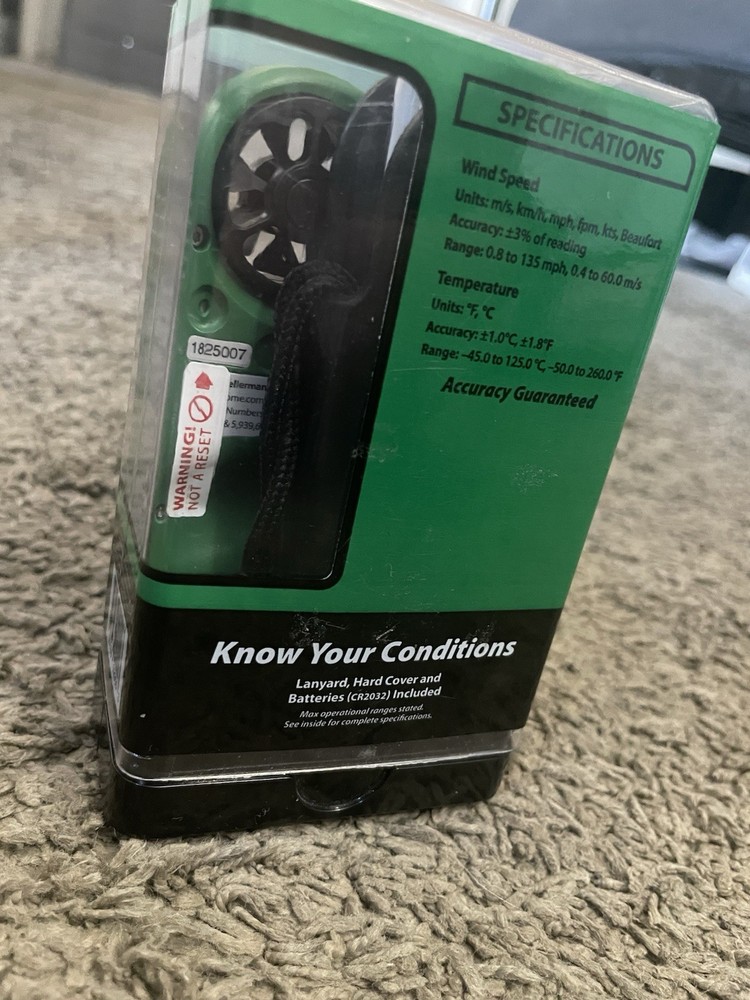 Kestrel 2000 Pocket Weather Meter - PN# 0820 WIND SPEED