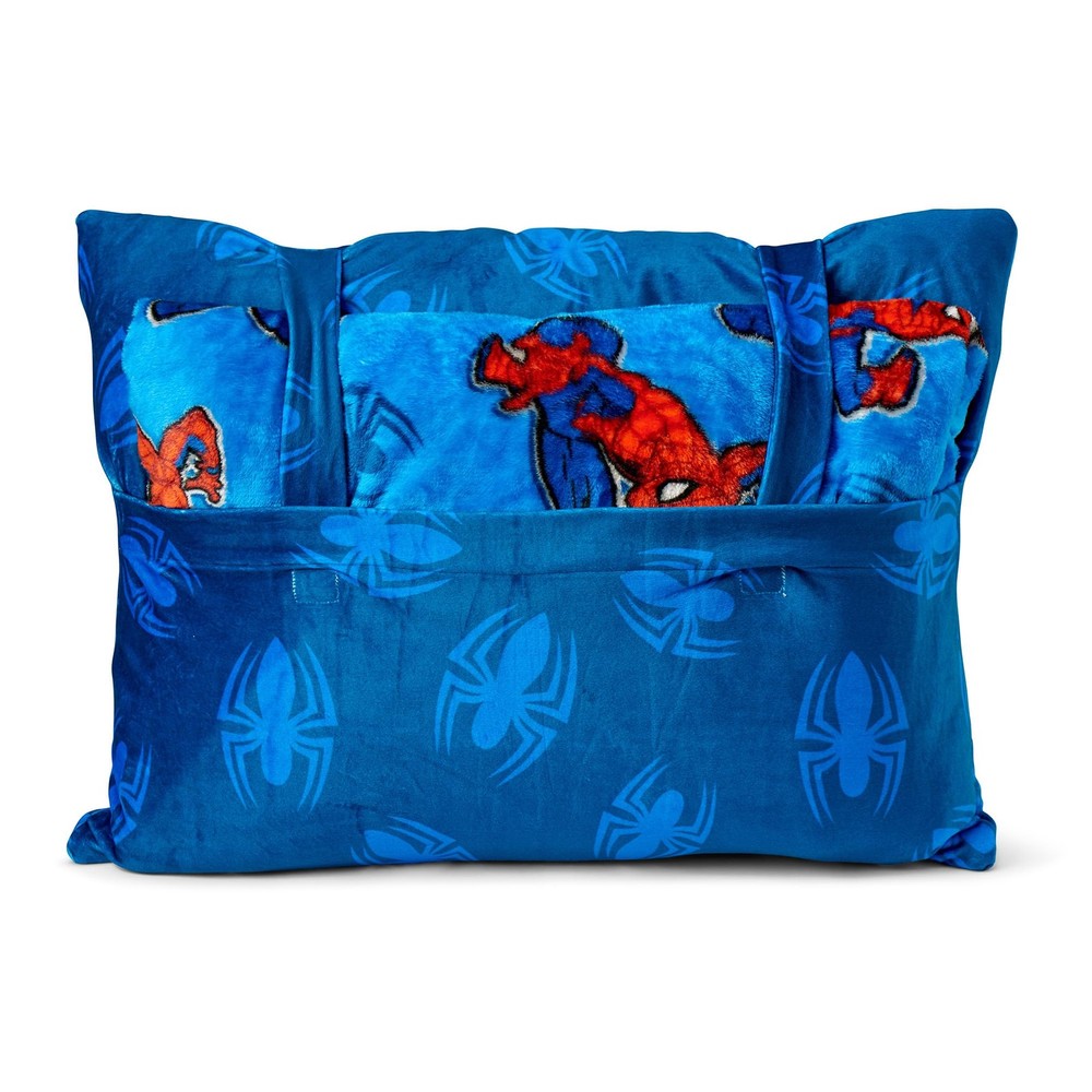 NORTHWEST Marvel Spider-Man Web All Over Silk Touch Throw Blanket 50" x 60" with