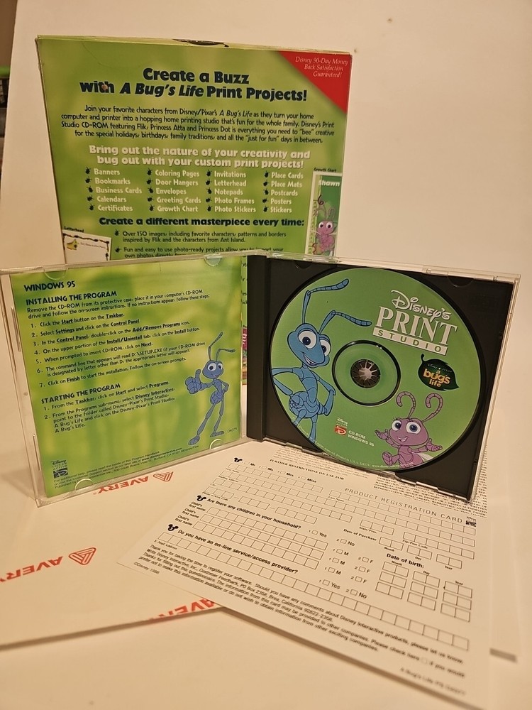 Disney/Pixar�s Print Studio A Bug's Life