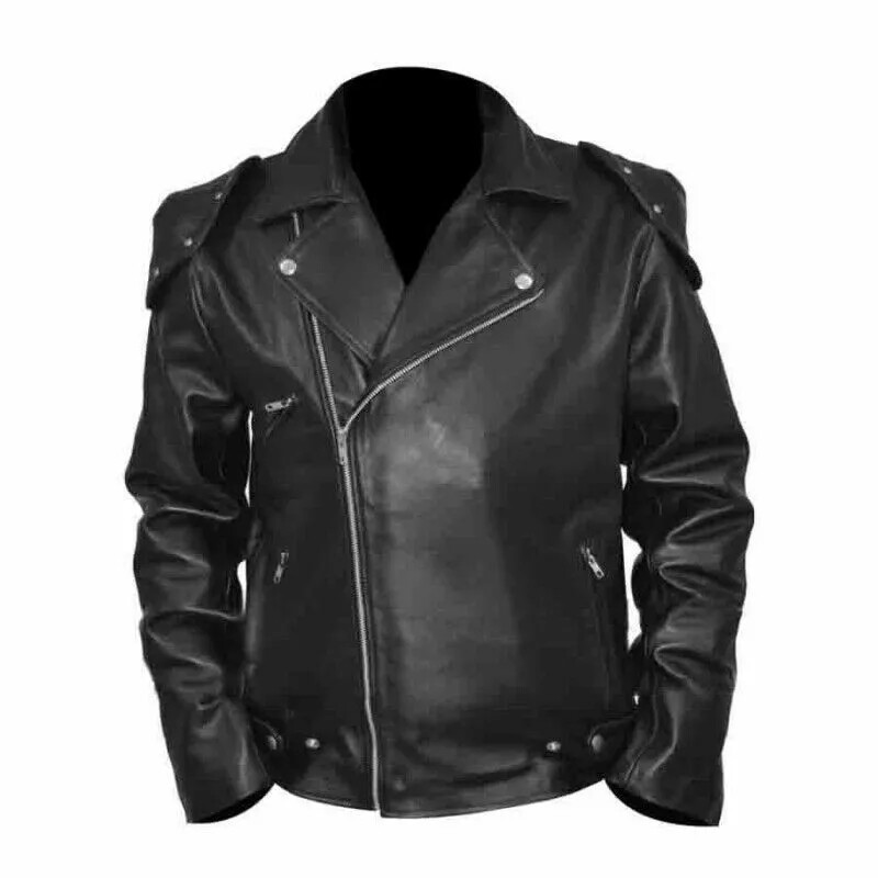 Mad Max Rockatansky Black Real Leather Jacket