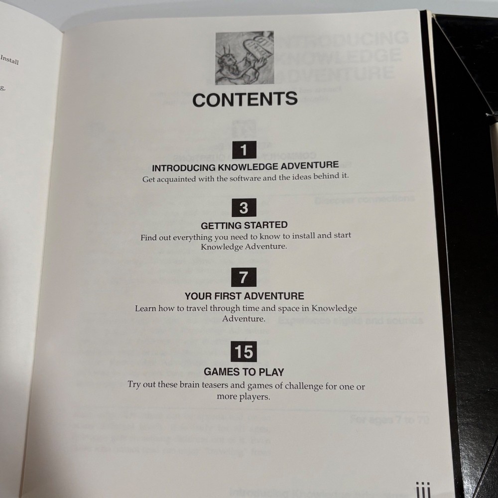 1990s Knowledge Adventure Educational Software CD ROM 8 Disks Vintage PC Game