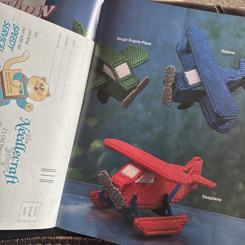 Quick & Easy Plastic Canvas Magazine 1992 No. 17 21 projects *AV