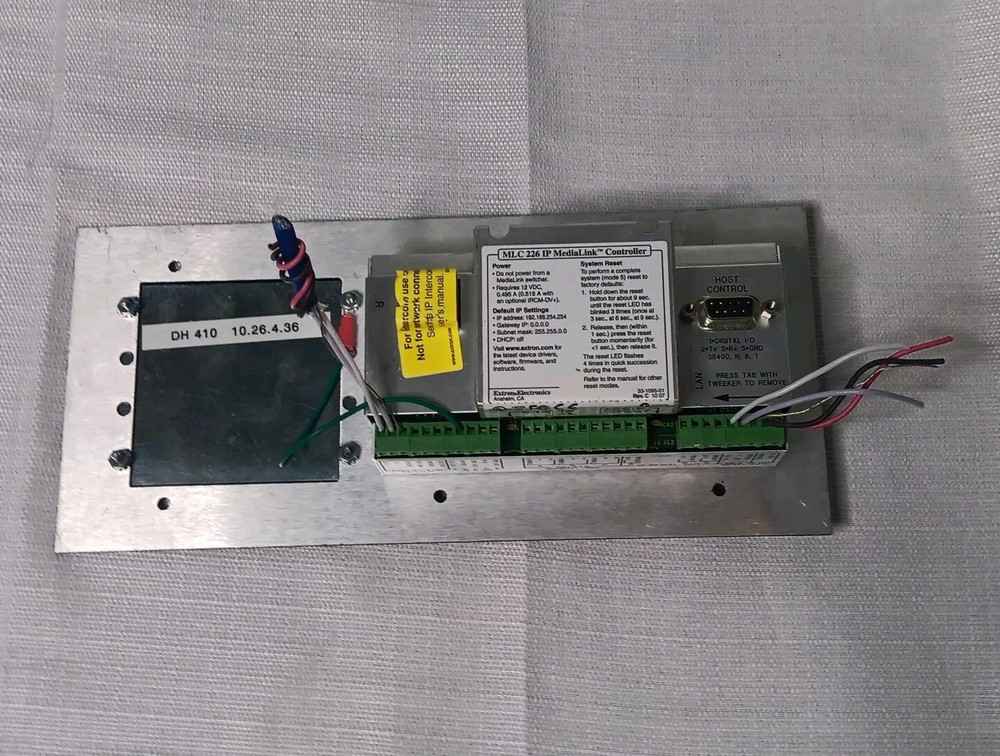 Extron MLC 226 IP Enhanced MediaLink Controller With Ethernet Control