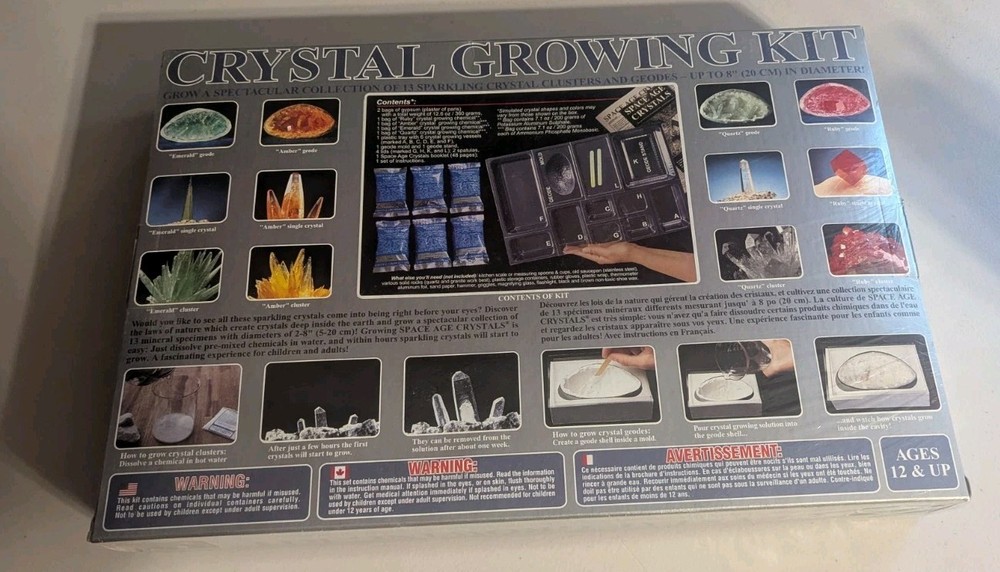 Space Age Crystals - Crystal Growing Kit NEW!!