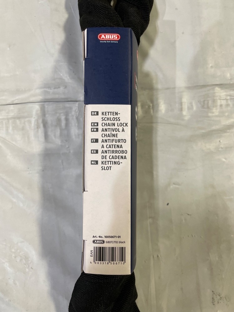 Abus Tresor 6807C/110 Chain Lock Black