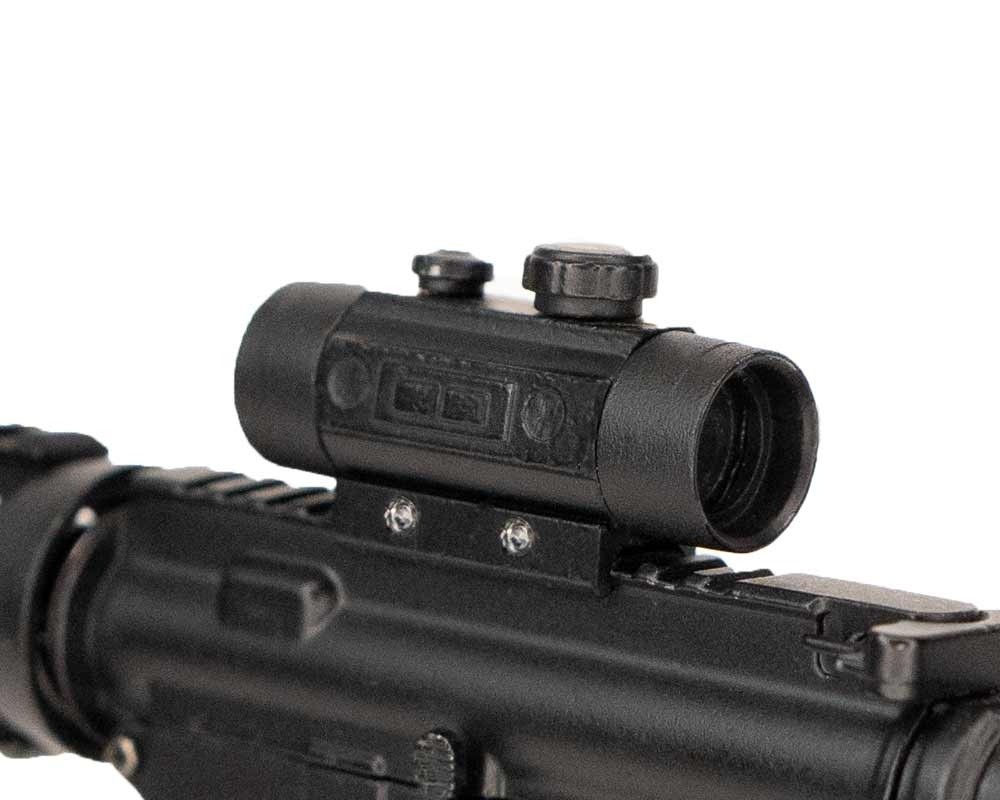 GOARED-DOT MINIATURE SCALE ACCESSORY RED DOT SIGHT (BLACK)