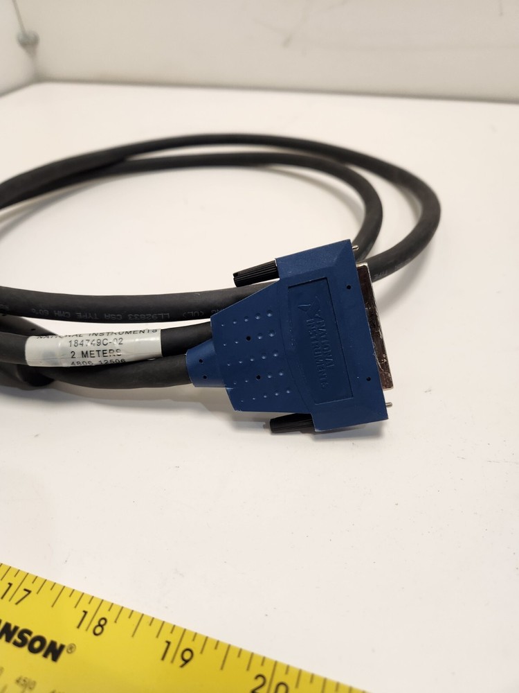 National Instruments Shielded DAQ Cable 184749C-02 2 Meters