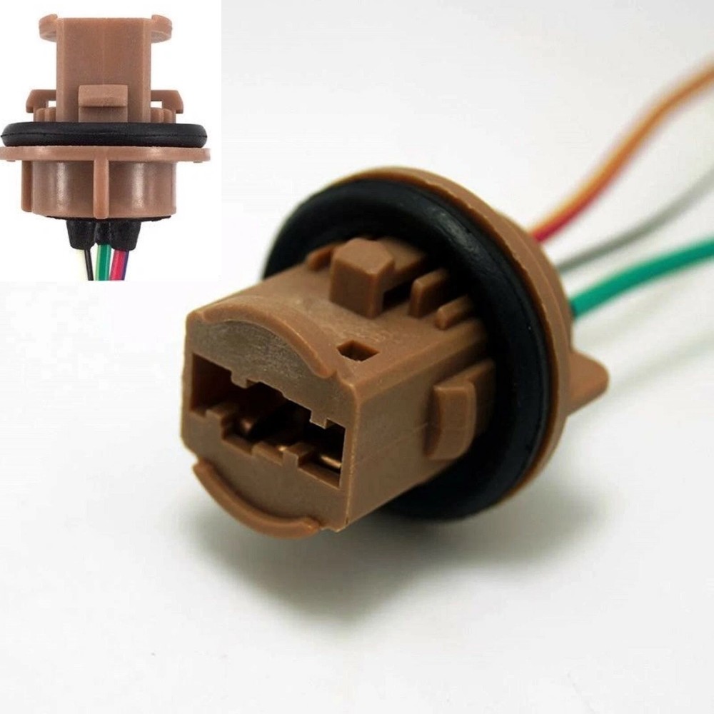 Wire LED Resistor Canceler Error Decoder 7443 Harness Rear Turn Signal Bulb Fit
