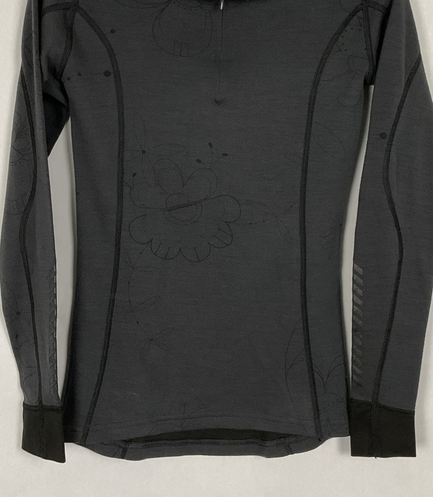 Helly Hansen NWT Womens Warm Freeze 1/2 Zip Base Layer Wool Pullover Small S New
