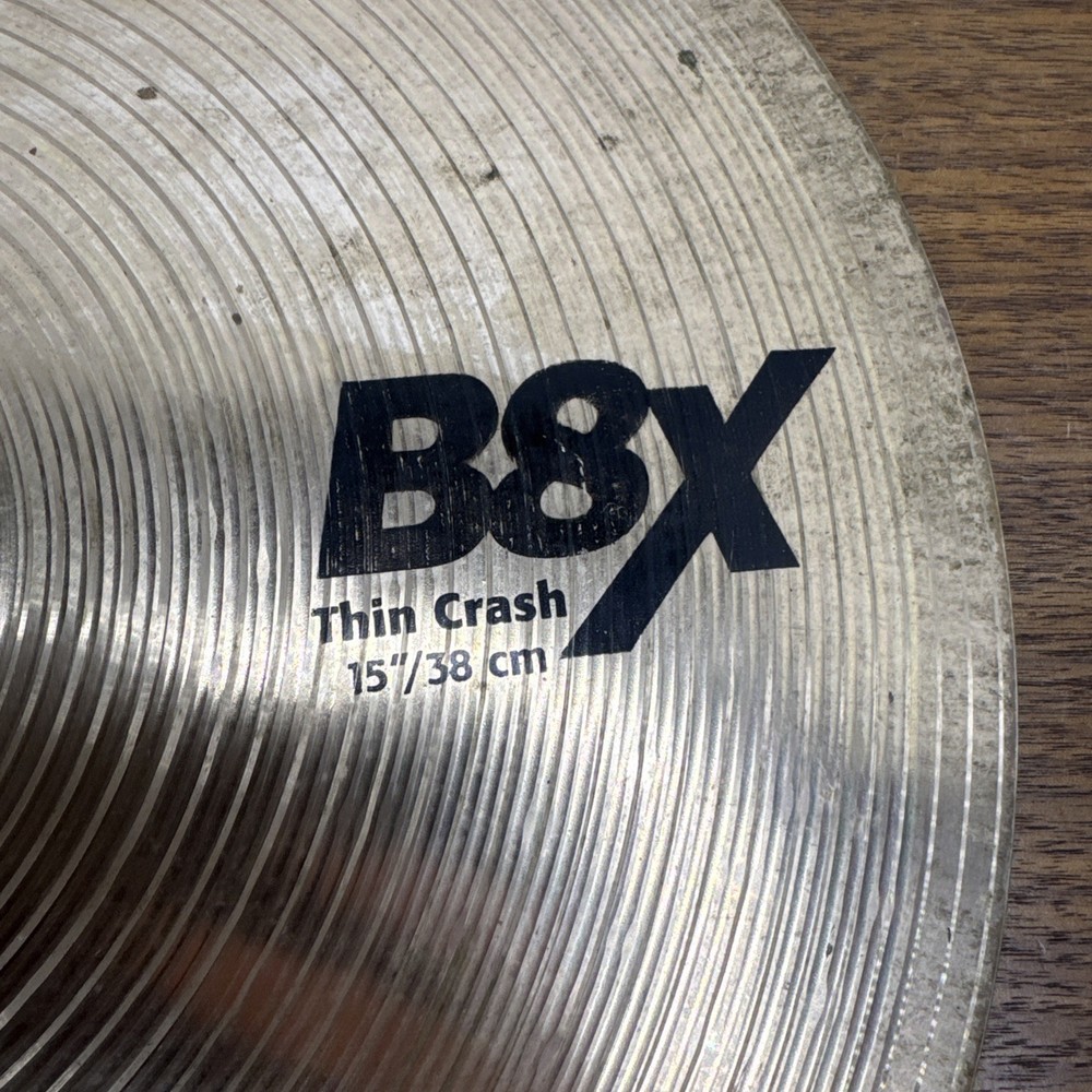 Sabian B8X Thin Crash Cymbal 15”
