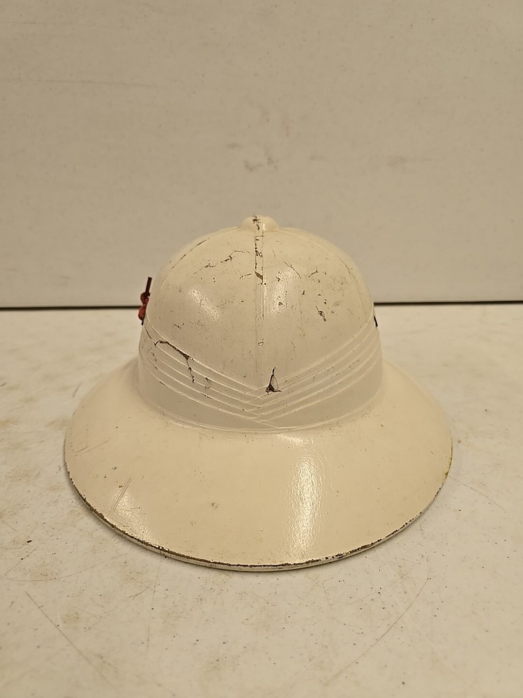 Vintage Foxbilt Feeds Advertising Pith Helmet Hard Hat