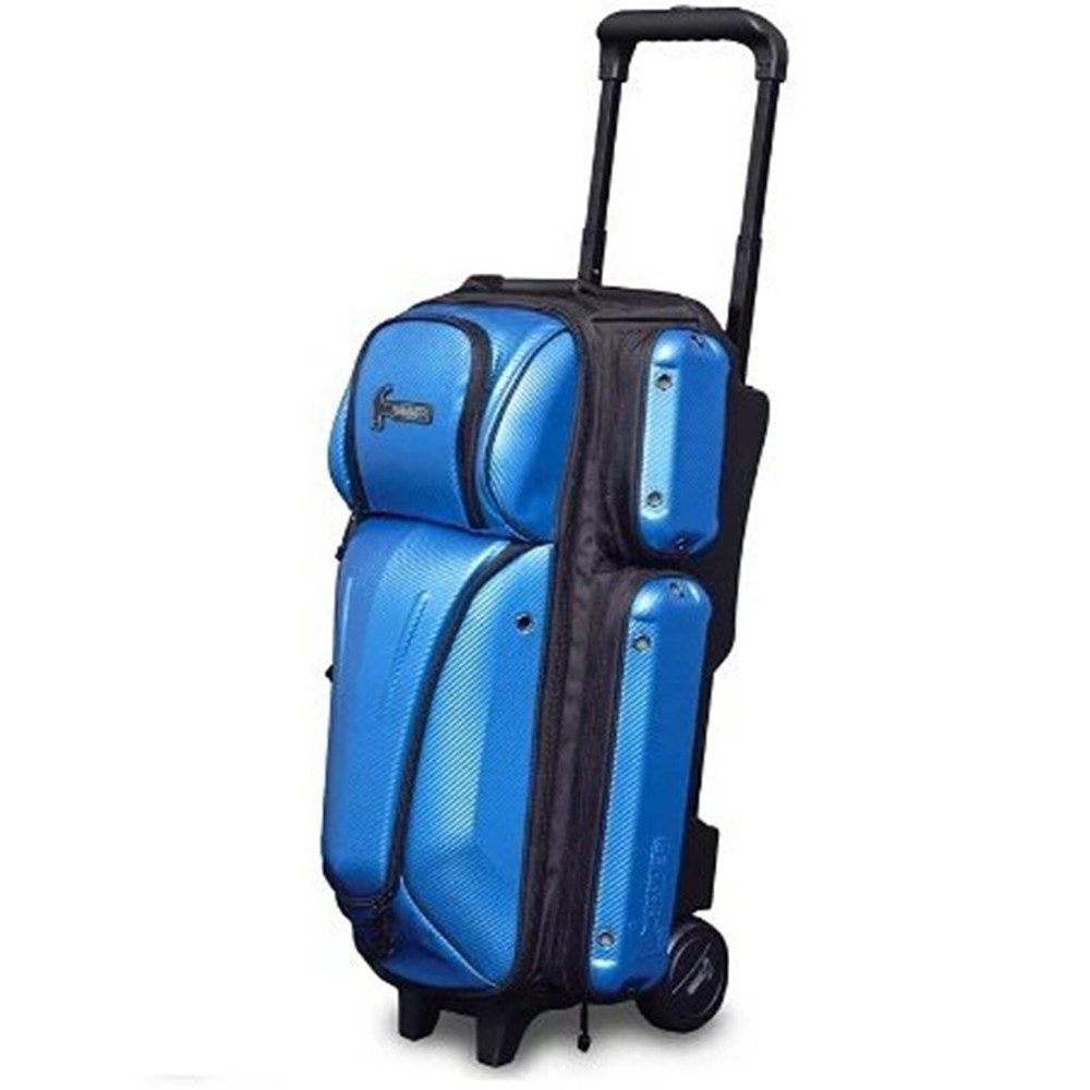 Hammer Carbon Shield Blue 3 Ball Triple Roller Bowling Bag