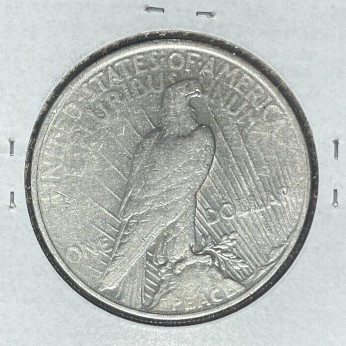 1927-D PEACE SILVER DOLLAR ~ XF ~NICE COIN~