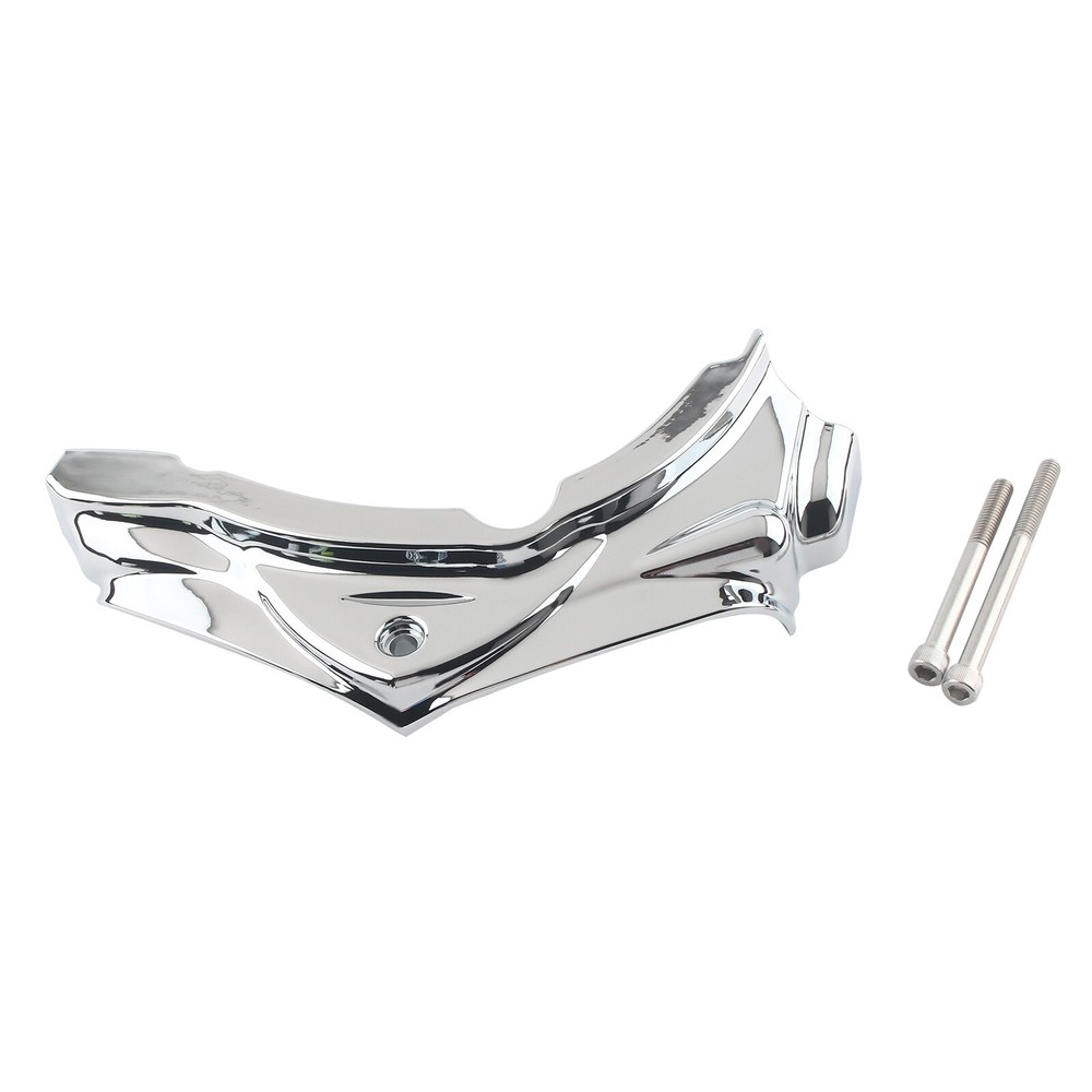 Cylinder Base Side Cover Chrome For Harley 2007-17 Heritage Softail Deluxe FXSTD