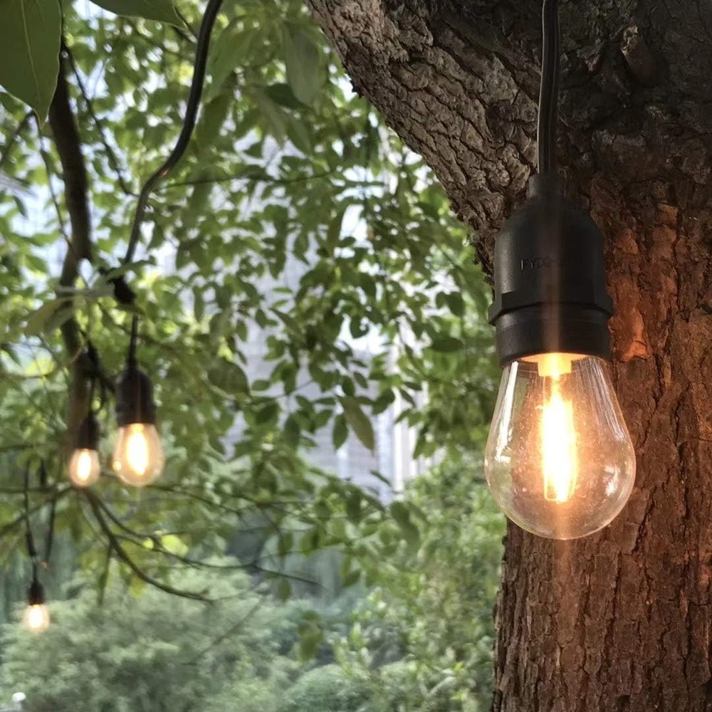 Waterproof S14 LED Light Bulbs Outdoor String Lights Replacement E26 Base 15Pack