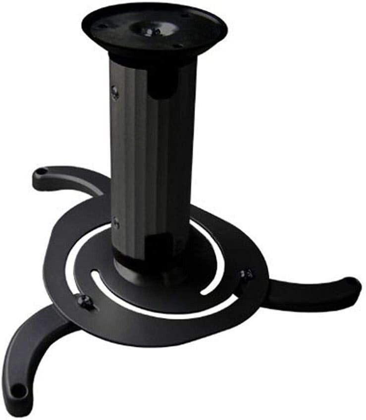 Ceiling Bracket for Projector Black 360 Rotation Adjustable Swing Arm