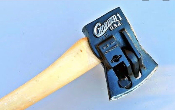 Chopper 1 One Wood Log Splitting Axe Maul Spring Loaded Spreaders New Easy Split