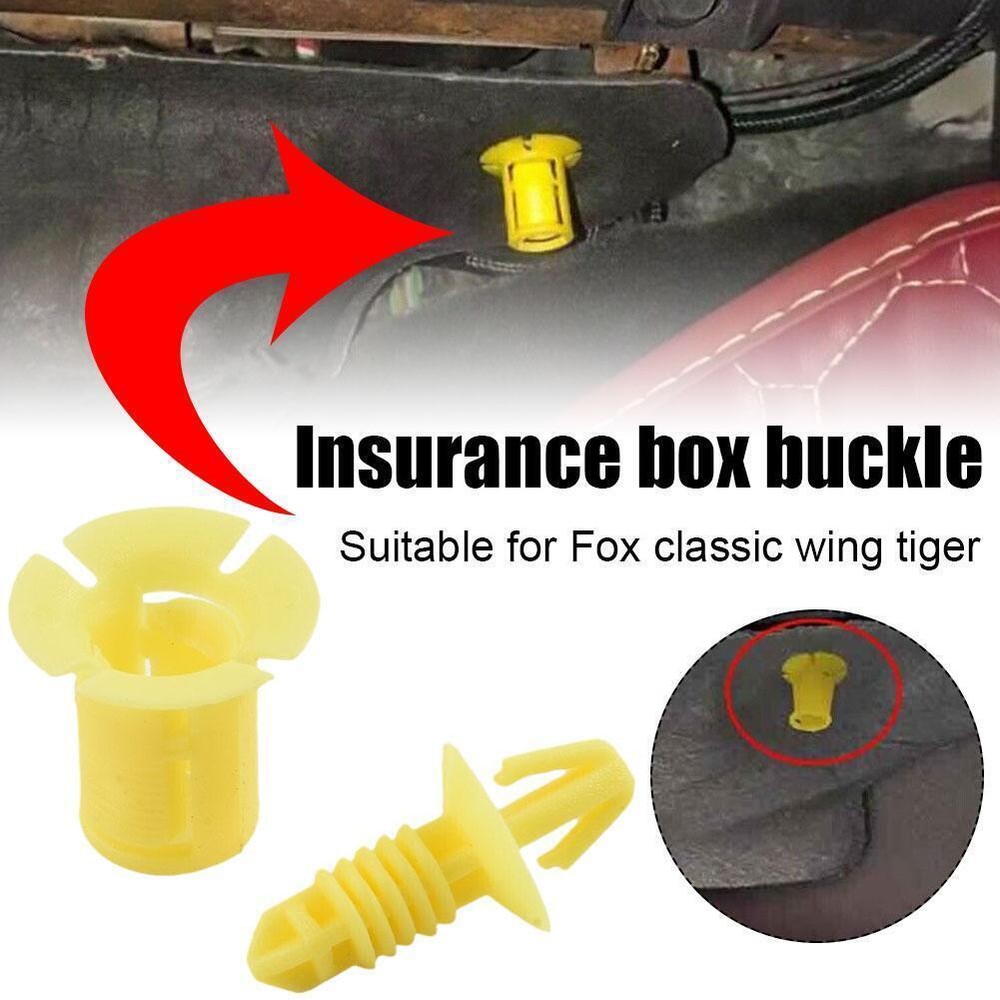 Front Dash Insulator Fastener Copilot Fuse Box Cover Plate Clips For Ford Focus