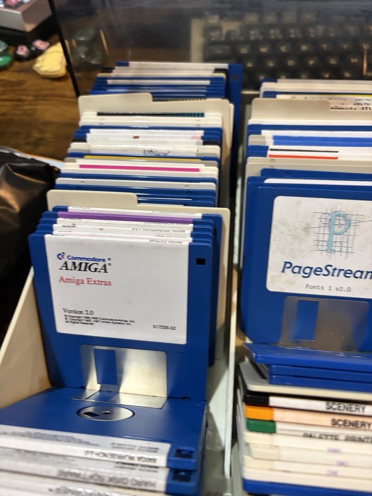 Massive Amiga Floppy Disk Lot 3, Tons Of Utilities. Untested