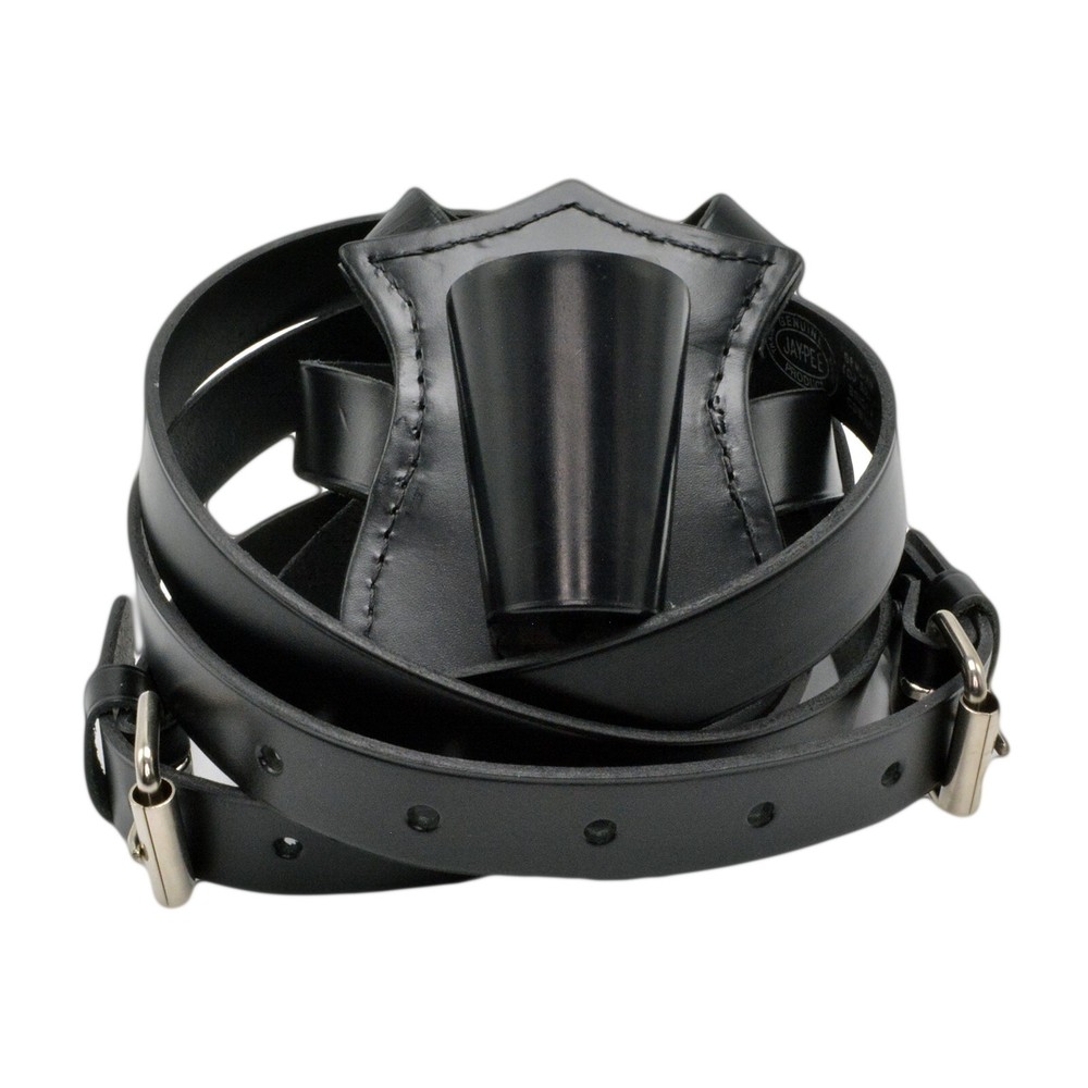 Jay-Pee Double Strap Adjustable Leather Parade Flag Carrier w/Cup Honor Guard