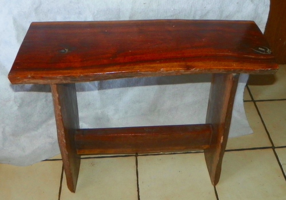 Live Edge Solid Walnut Bench  (VB-85)