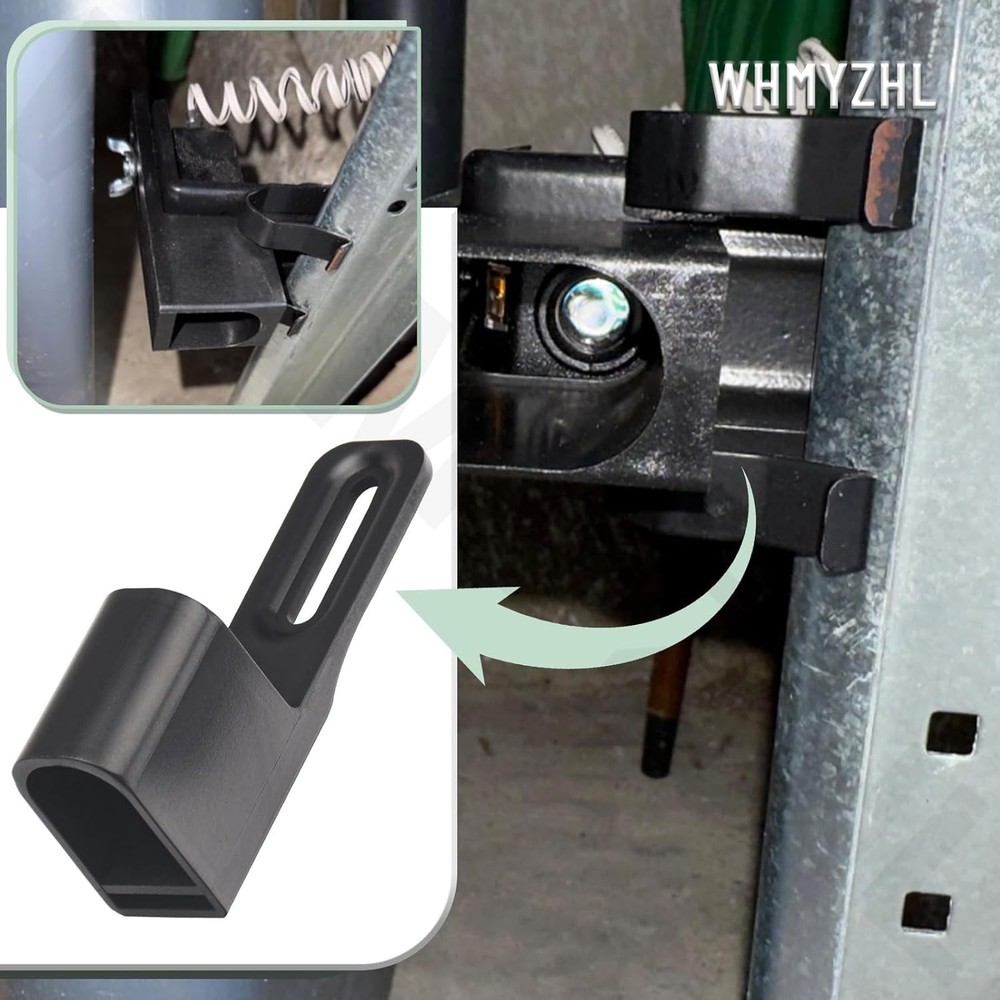 2 Pack Garage Door Sensor Sun Shade Protector Shield Black New