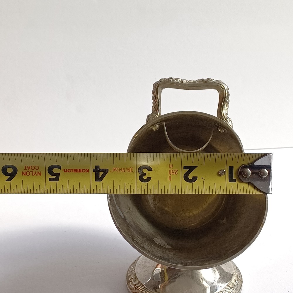 Antique Silverplated Sugar Scuttle No Scoop