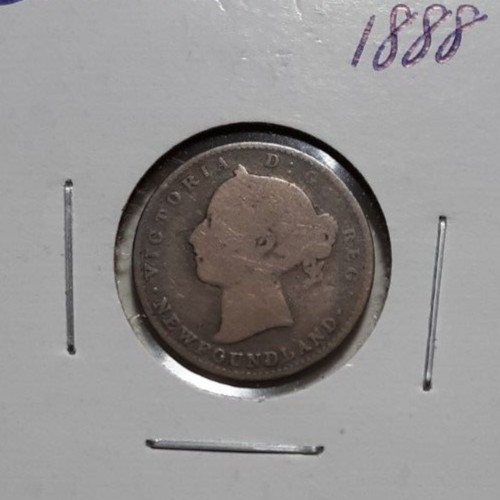 NEWFOUNDLAND 1888 10c GOOD CONDITION