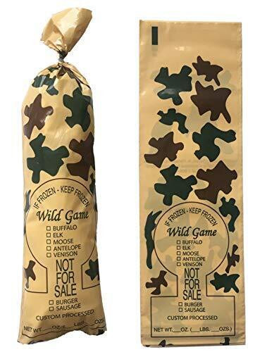Wild Game Meat Freezer Bags 1lb 100 Count
