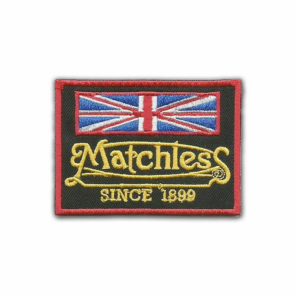 Matchless Chopper Biker British Motorcycle Hook/Loop Tactical  3.5"