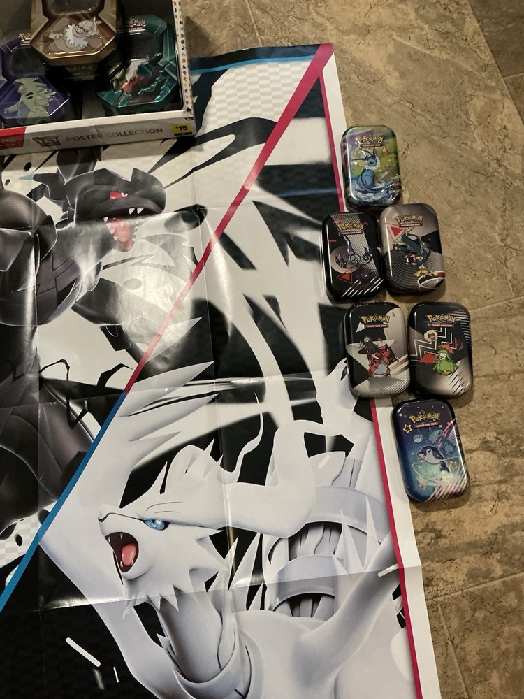 Pokémon Empty Mini Tin And More Lot