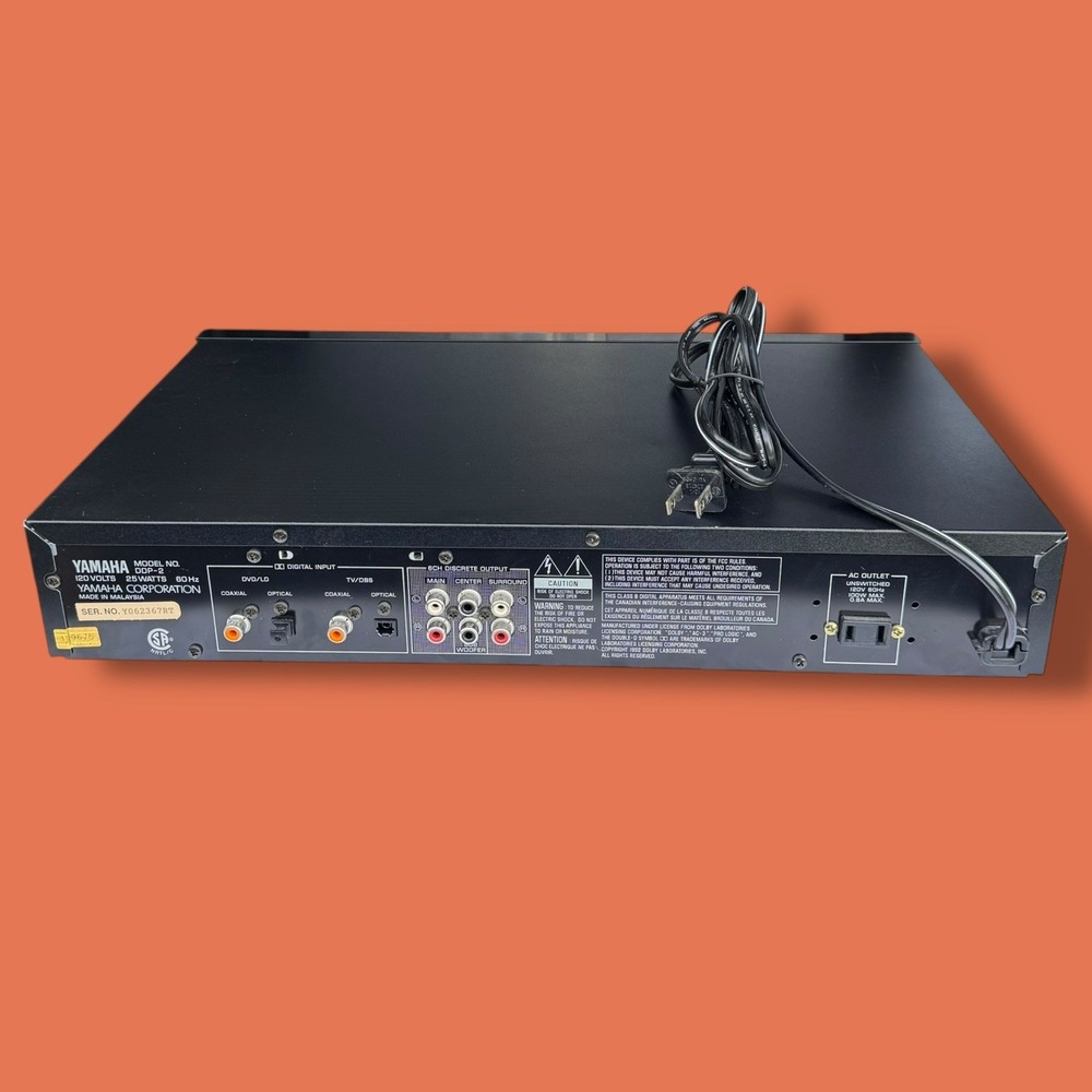 Yamaha DDP-2 Digital Sound Processor *TESTED