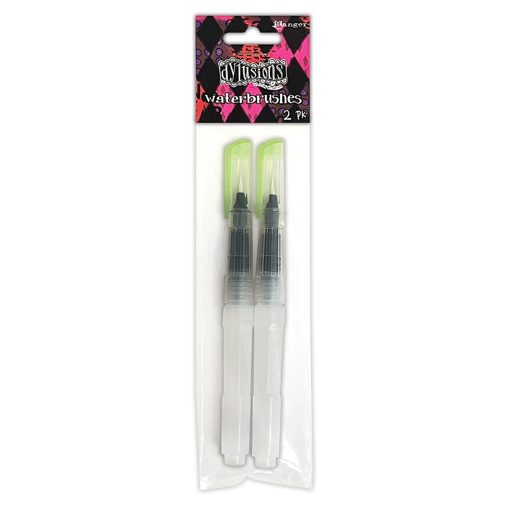 Dylusions Waterbrushes-2 Pack