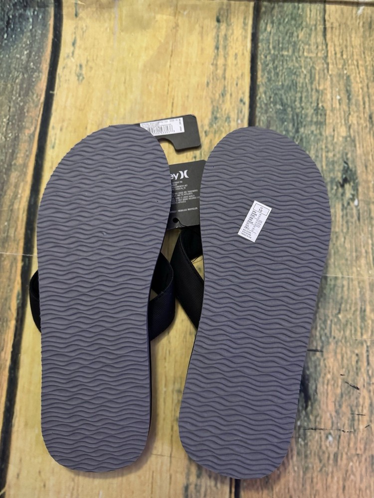 Hurley Flip Flops Mens Size 10
